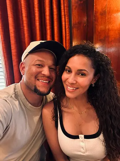 PJ and his wife together